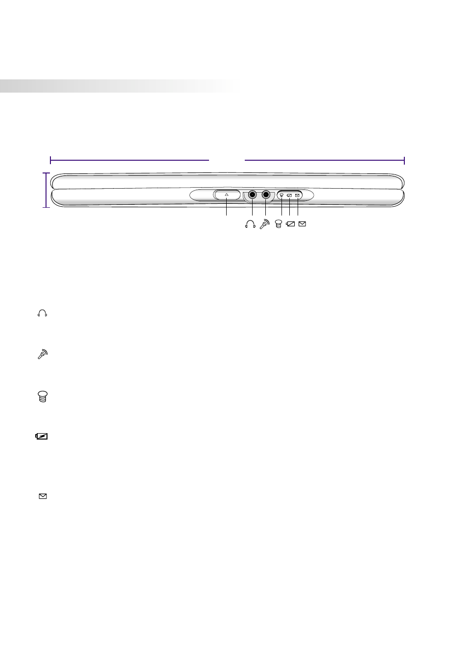 Front side | Asus S82A/S86A User Manual | Page 16 / 92