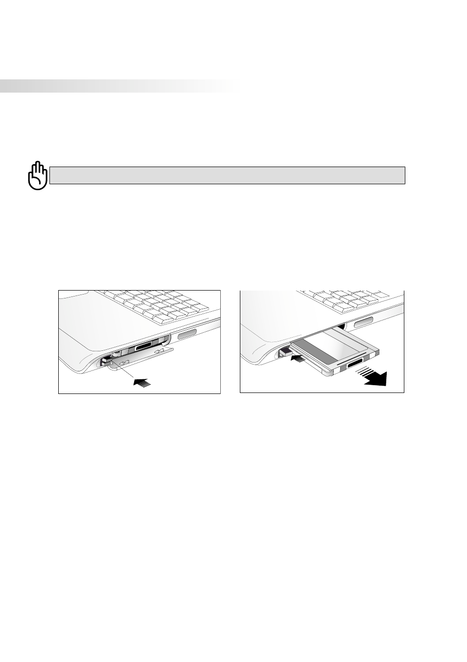 Removing a pc card (pcmcia) | Asus S82A/S86A User Manual | Page 46 / 92