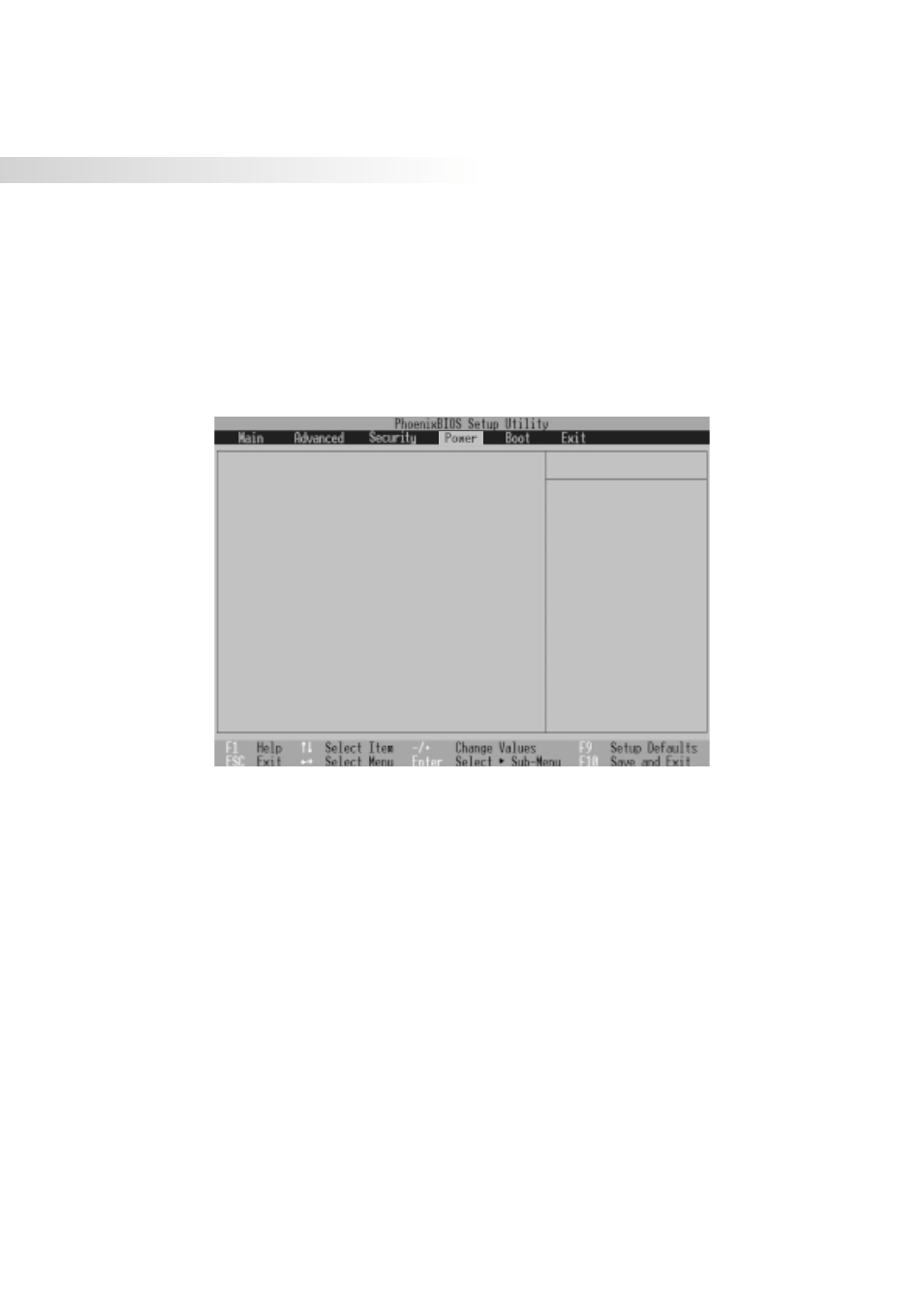 The power menu, 76 5. configuring the bios, Power savings: [disabled | Asus S82A/S86A User Manual | Page 76 / 92