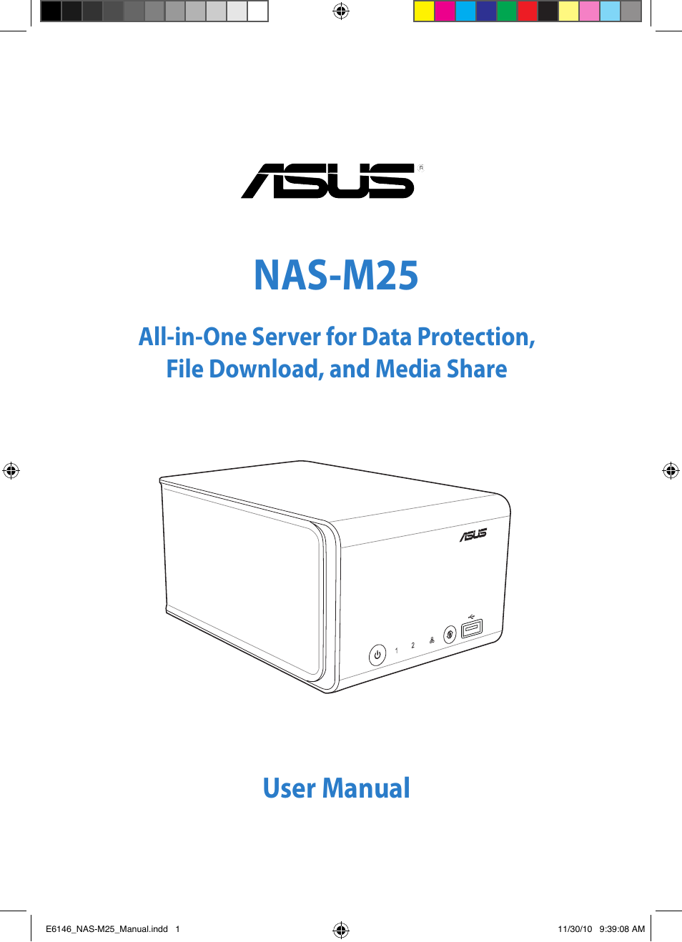 Asus NAS-M25 User Manual | 82 pages