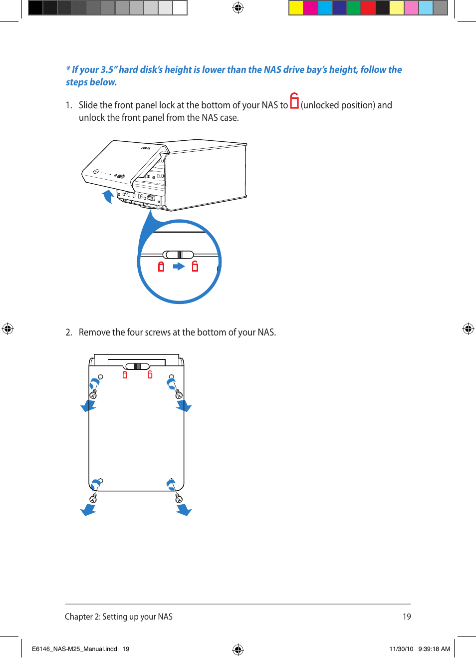 Asus NAS-M25 User Manual | Page 19 / 82