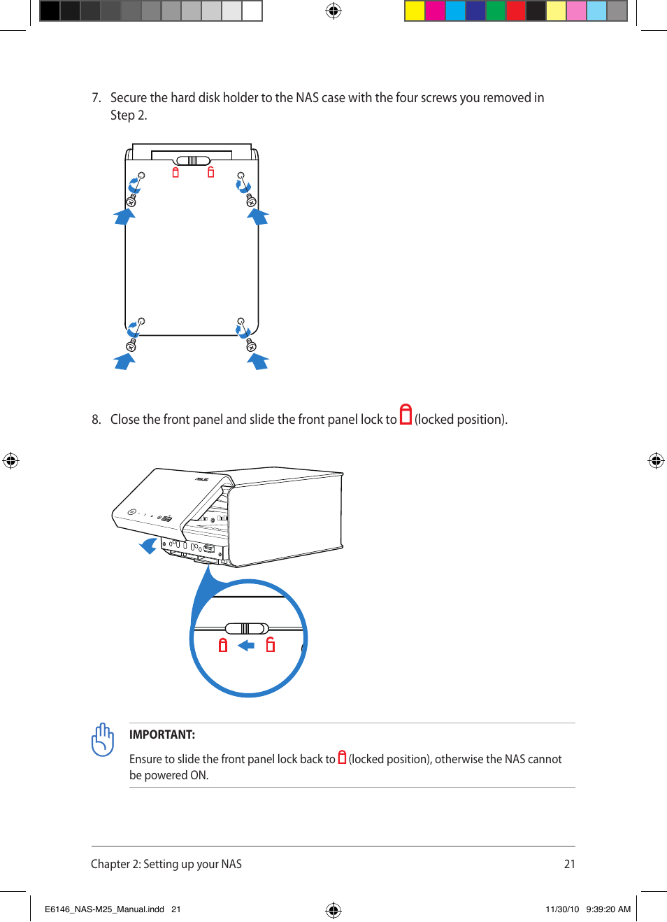 Asus NAS-M25 User Manual | Page 21 / 82