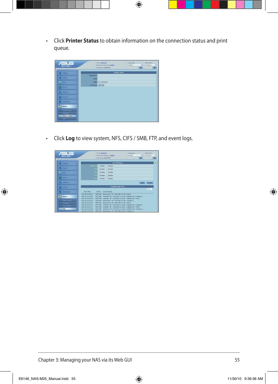 Asus NAS-M25 User Manual | Page 55 / 82