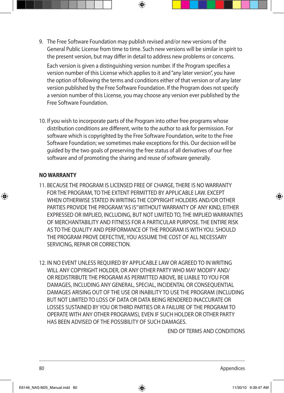 Asus NAS-M25 User Manual | Page 80 / 82