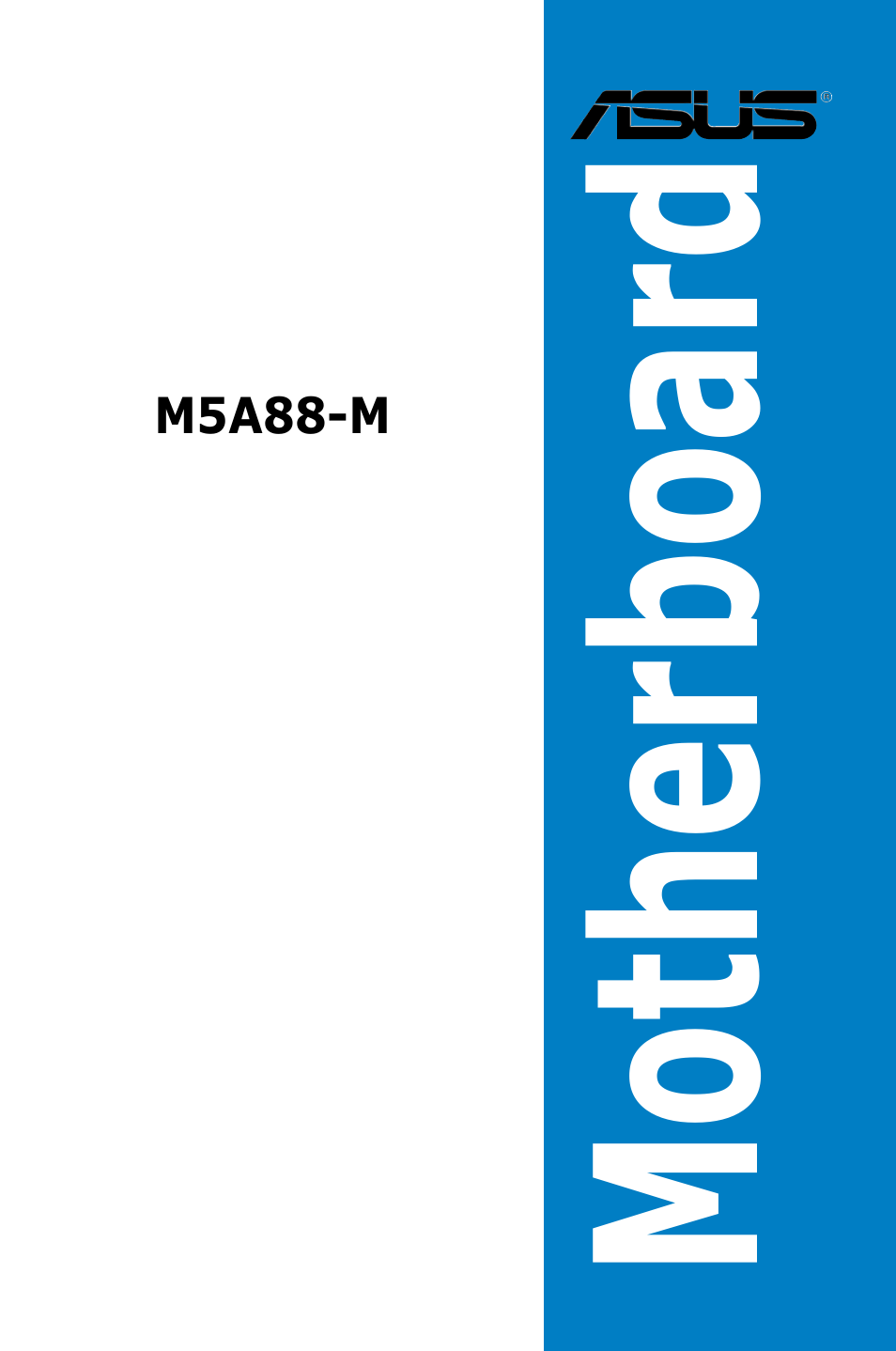 Asus M5A88-M User Manual | 116 pages