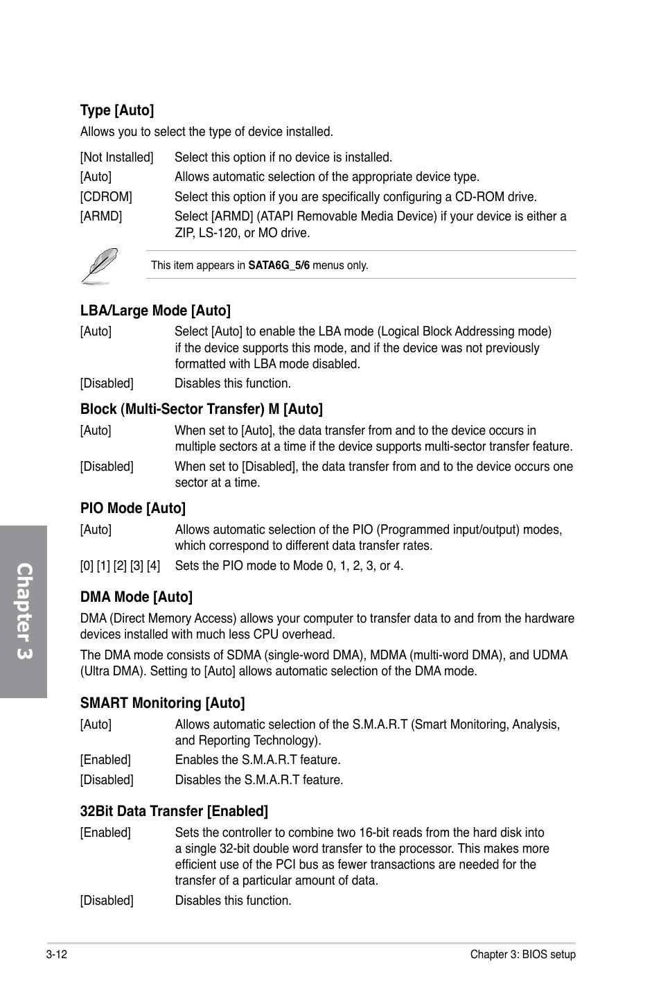 Chapter 3 | Asus M5A88-M User Manual | Page 62 / 116