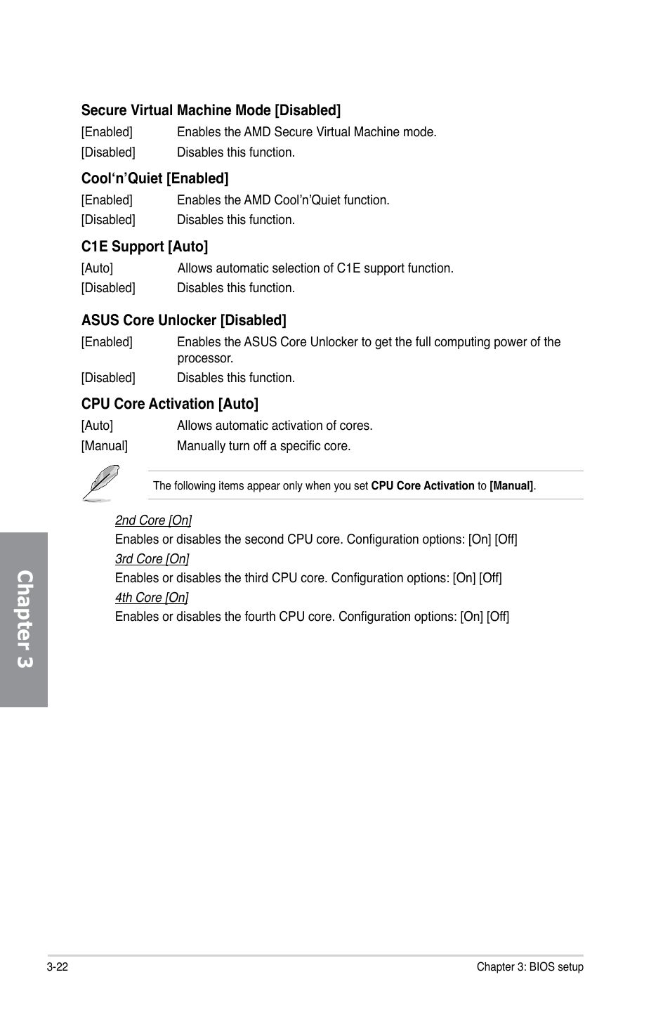 Chapter 3 | Asus M5A88-M User Manual | Page 72 / 116