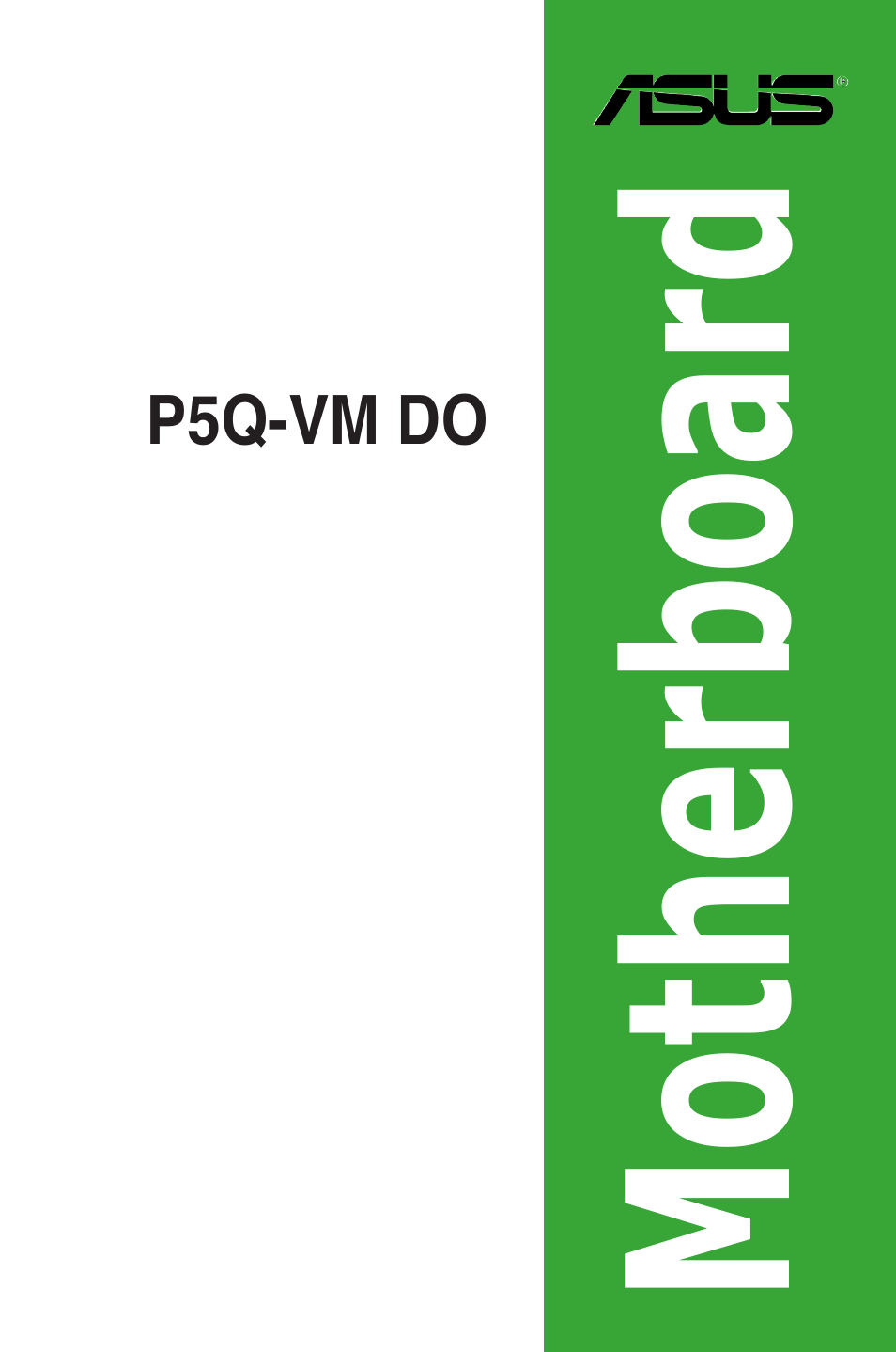 Asus P5Q-VM DO User Manual | 48 pages