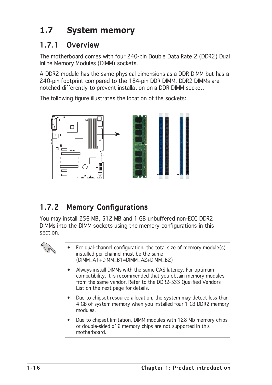 1 overview overview overview overview overview | Asus P5GD2-X User Manual | Page 28 / 96