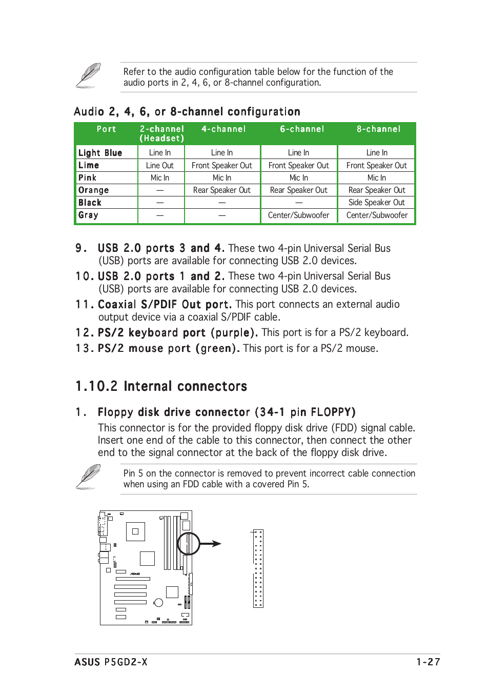 Asus P5GD2-X User Manual | Page 39 / 96