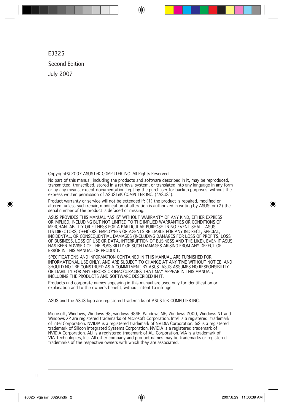 Asus EN8800 Series User Manual | Page 2 / 66
