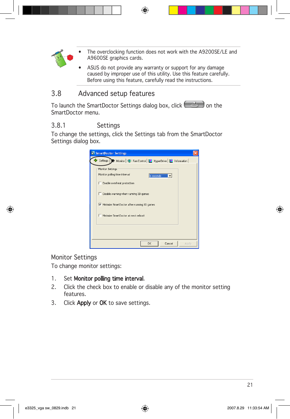 8 advanced setup features | Asus EN8800 Series User Manual | Page 28 / 66