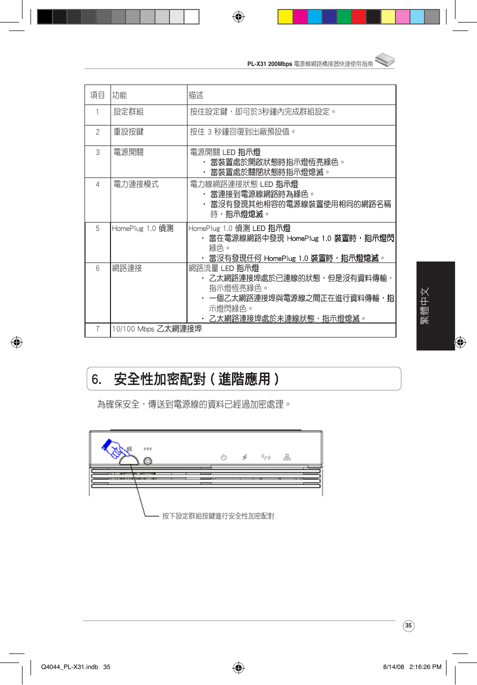 Asus PL-X31/PL-X32 User Manual | Page 36 / 102