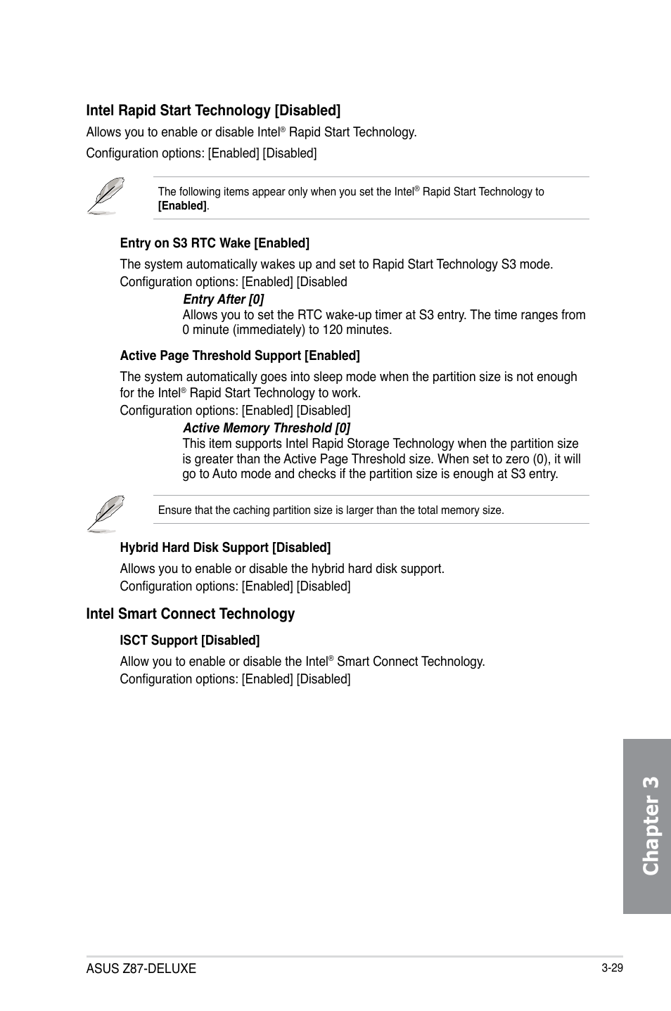 Chapter 3 | Asus Z87-DELUXE User Manual | Page 105 / 162