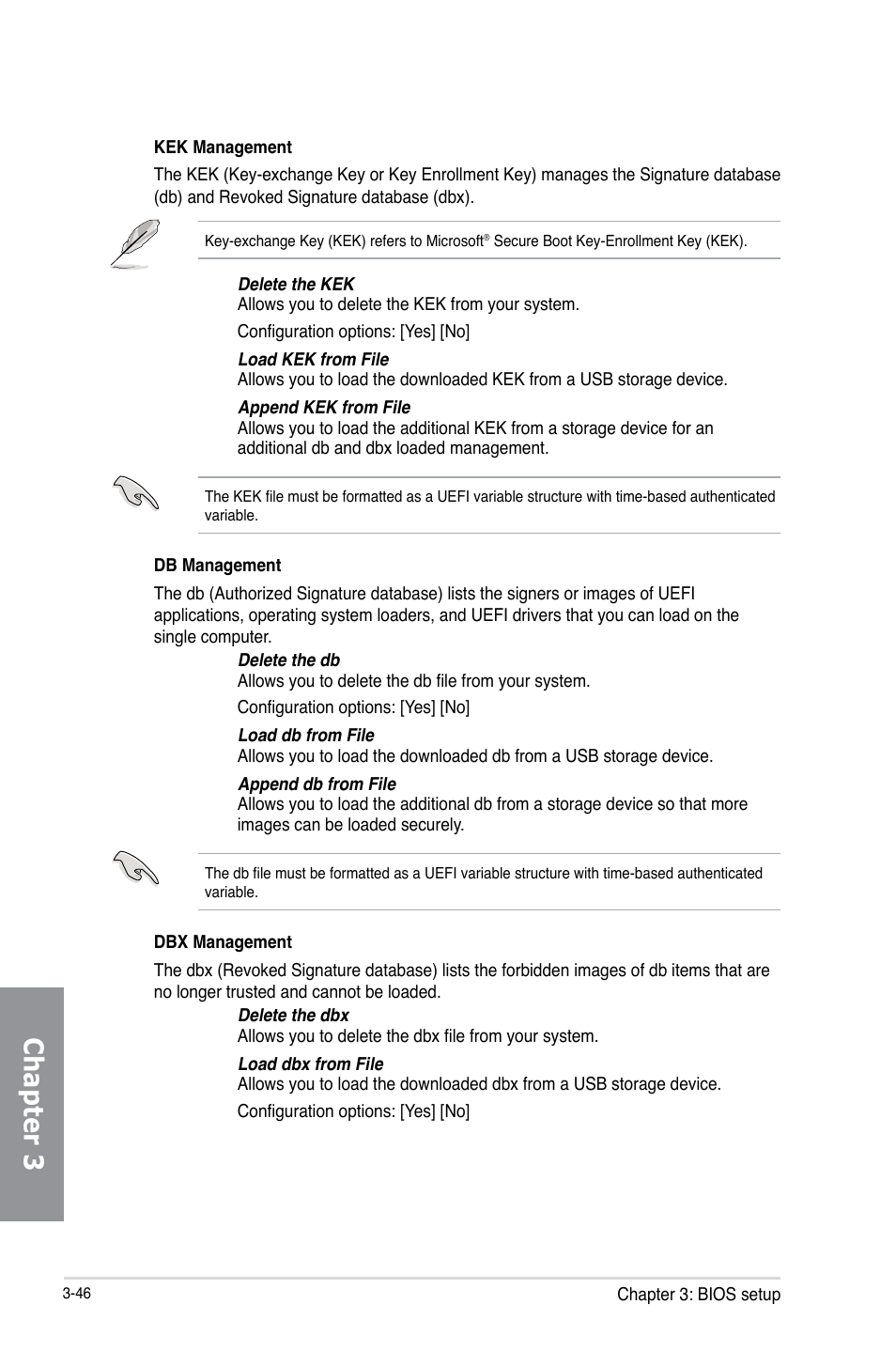 Chapter 3 | Asus Z87-DELUXE User Manual | Page 122 / 162