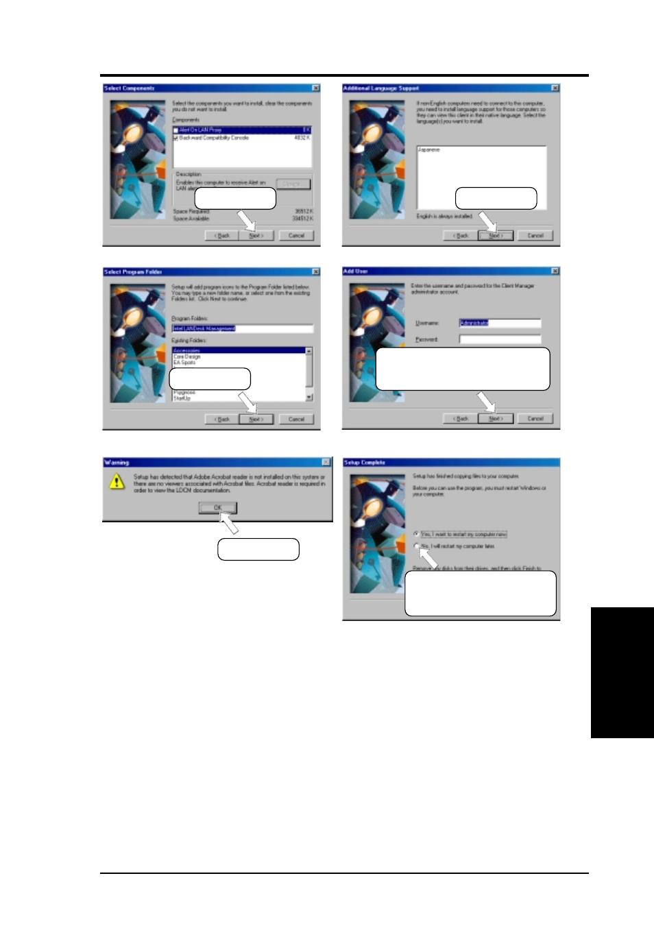 Software setup | Asus CUSL2-LS User Manual | Page 85 / 128