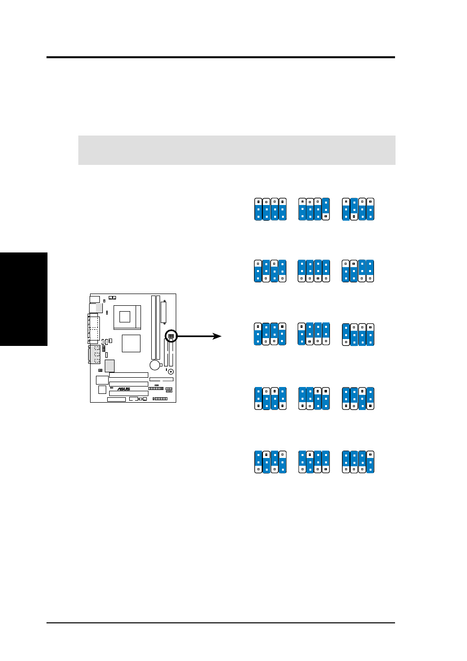 Hardware setup, 18 asus tusi-m user’s manual, Tusi-m cpu external frequency selection | Asus TUSI-M User Manual | Page 18 / 96