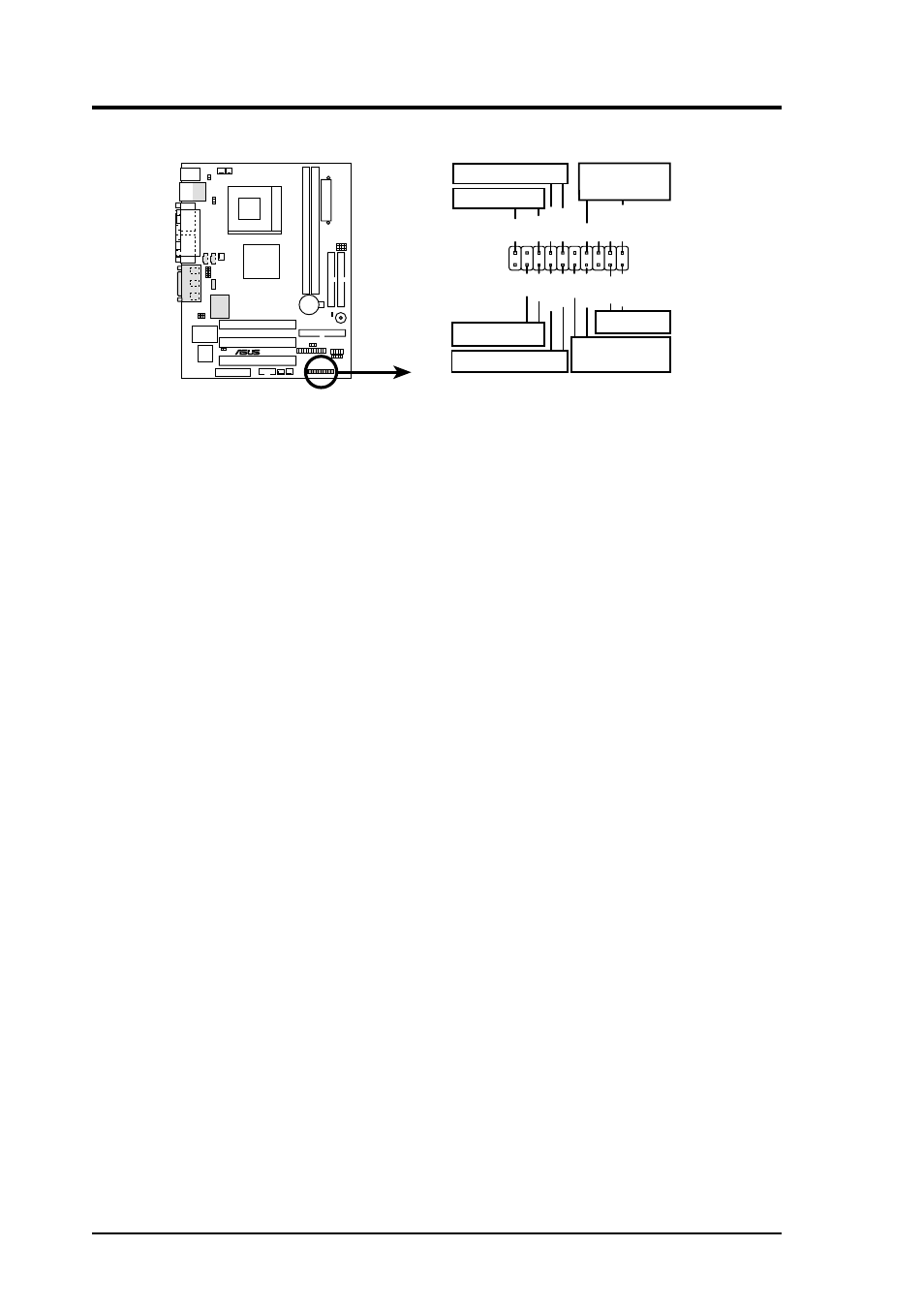 Hardware setup, 36 asus tusi-m user’s manual, The following is for items 22–28 | Asus TUSI-M User Manual | Page 36 / 96