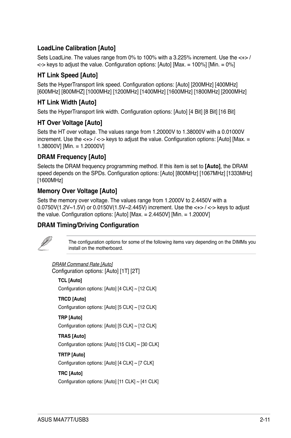 Asus M4A77T/USB3 User Manual | Page 49 / 62