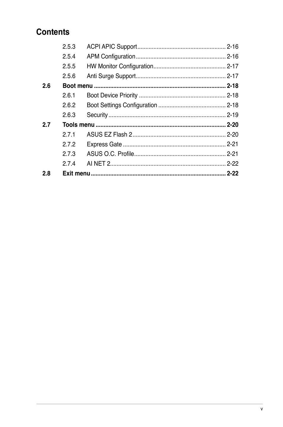 Asus M4A77T/USB3 User Manual | Page 5 / 62