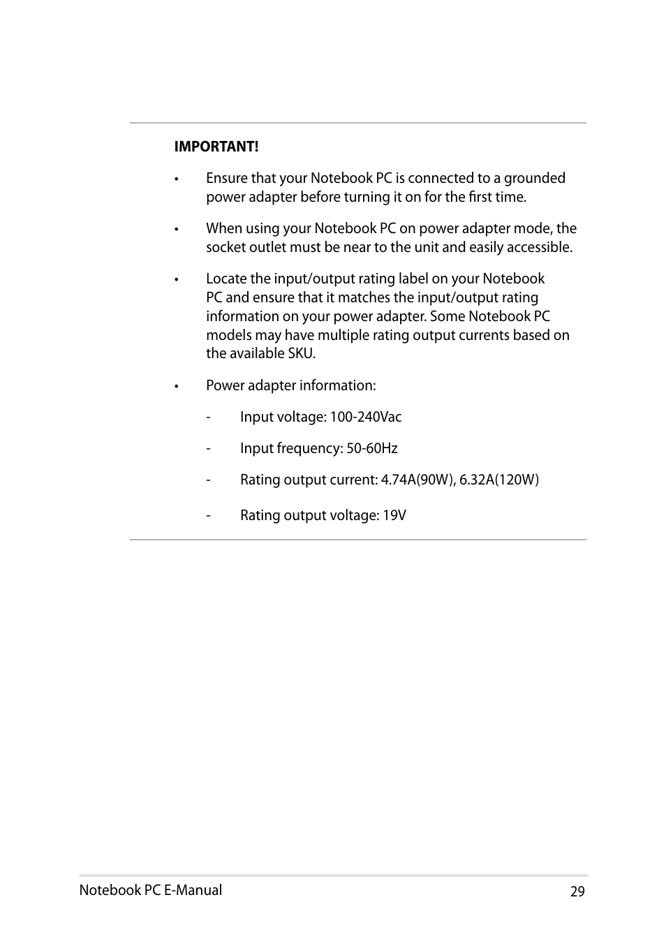 Asus R552LF User Manual | Page 29 / 140