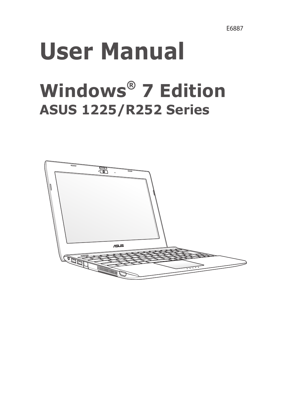 Asus Eee PC R252C User Manual | 63 pages