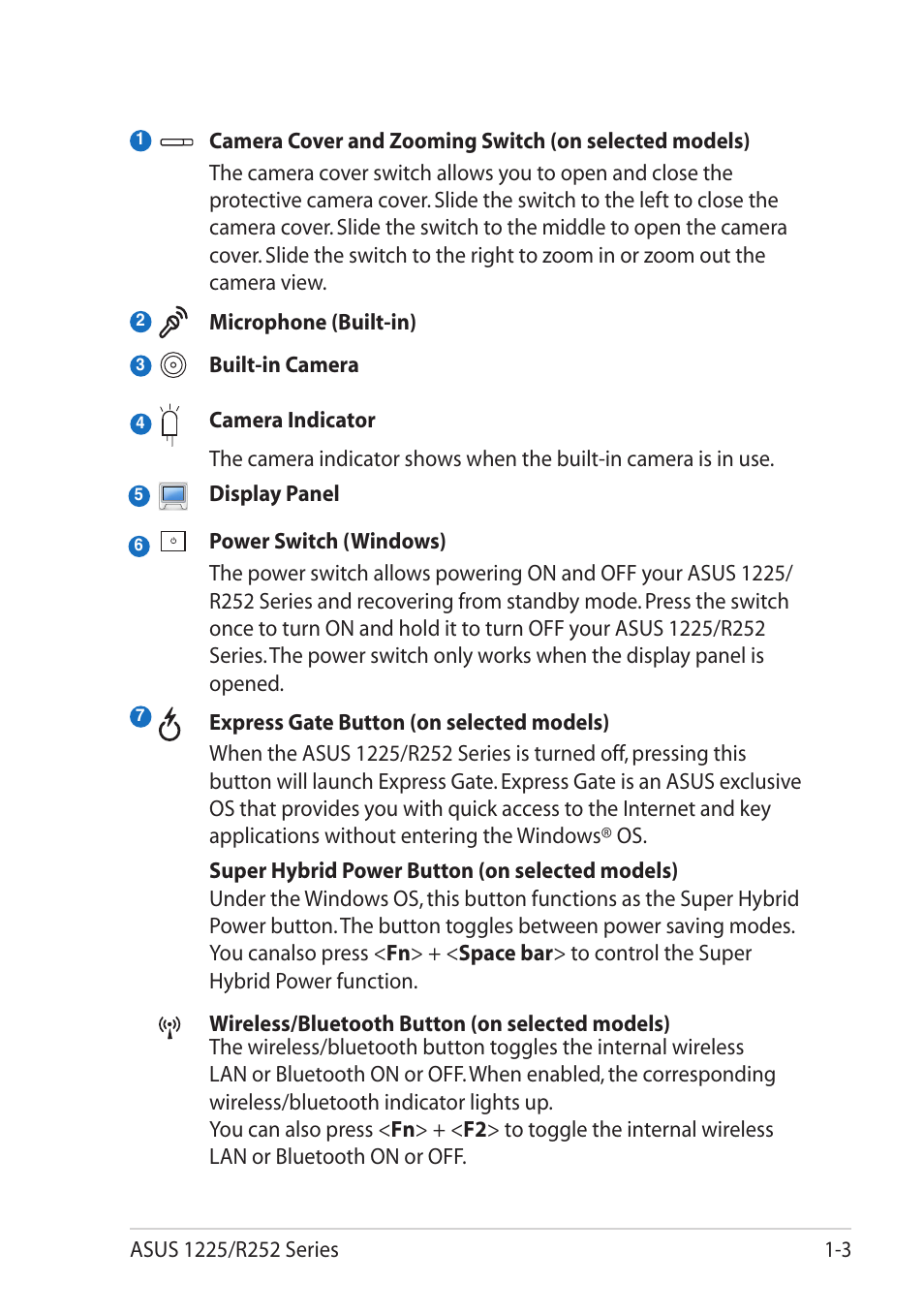 Asus Eee PC R252C User Manual | Page 11 / 63