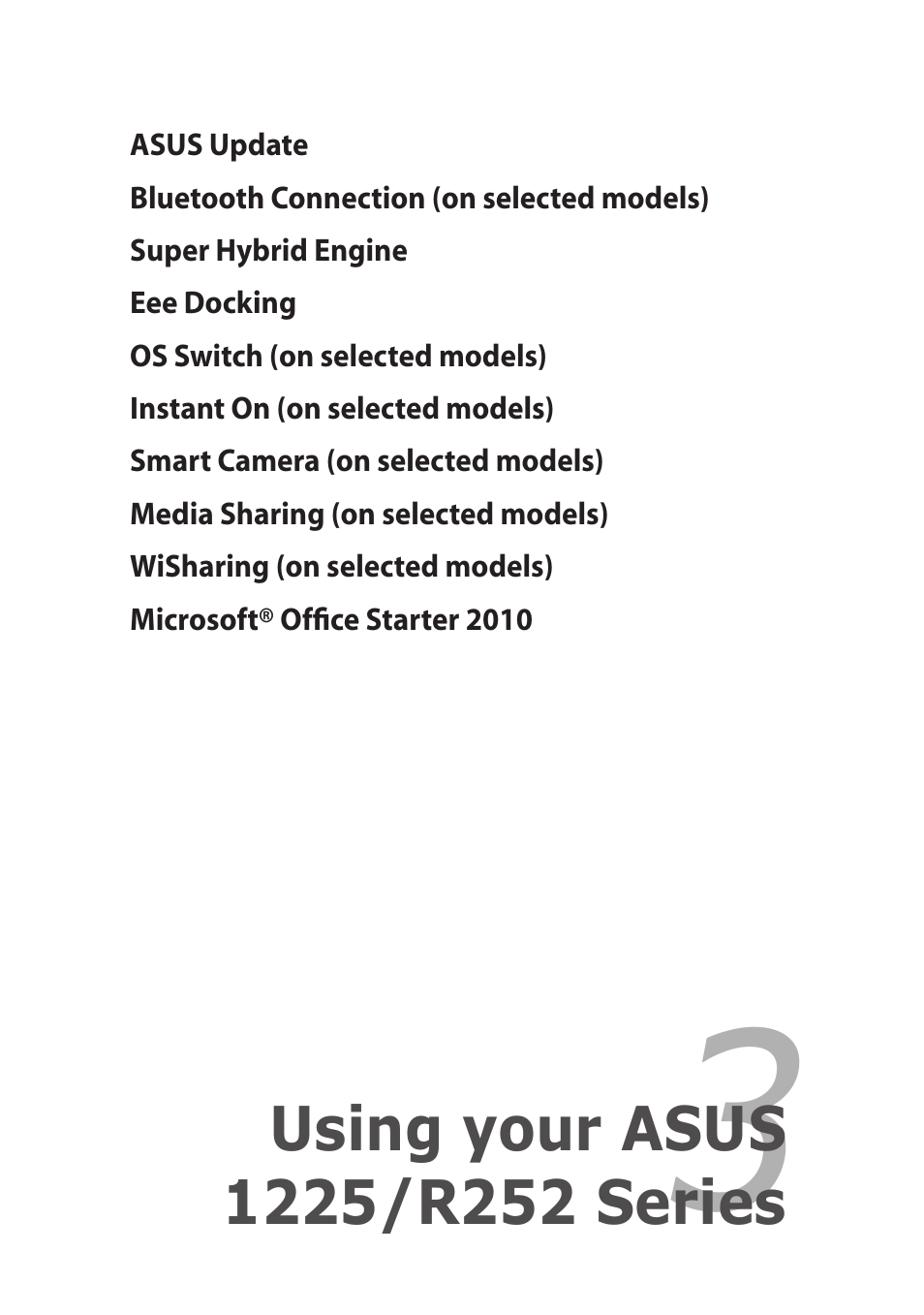 Asus Eee PC R252C User Manual | Page 32 / 63