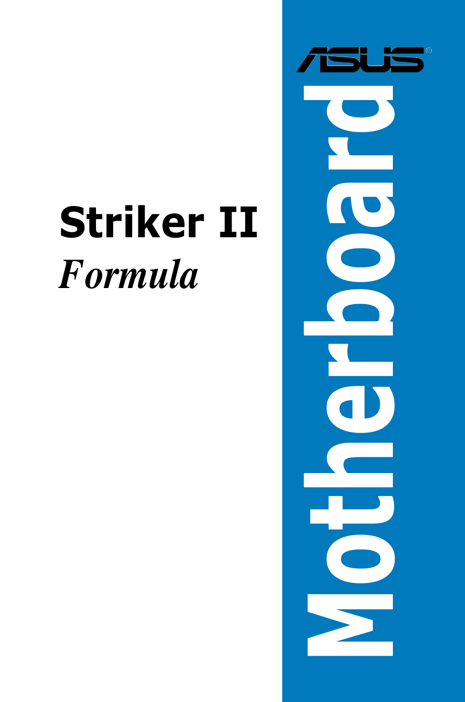 Asus Striker II Formula User Manual | 188 pages