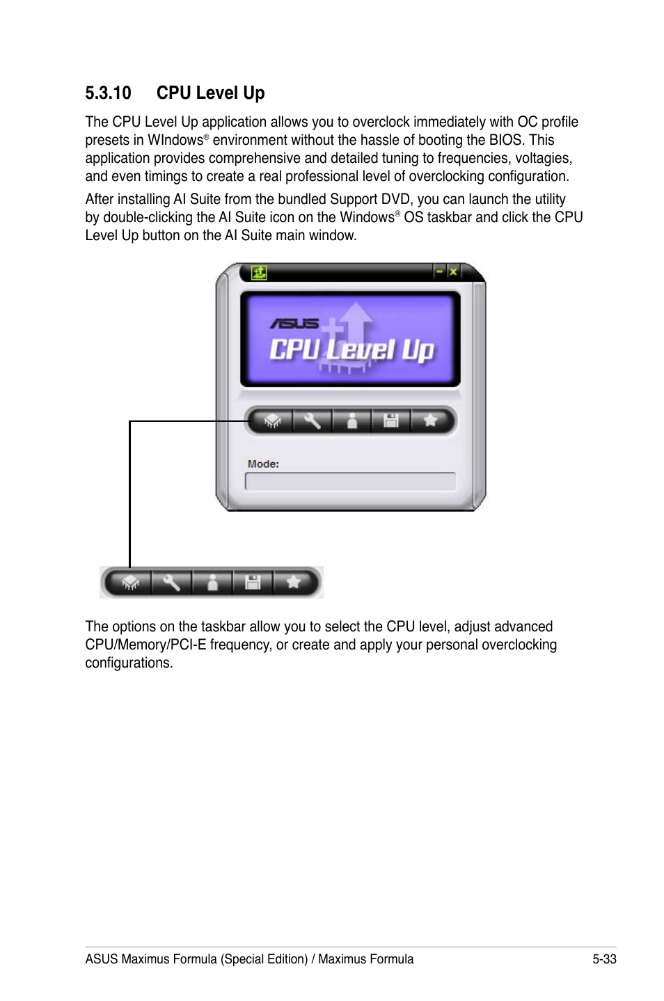 10 cpu level up, 10 cpu level up -33 | Asus Striker II Formula User Manual | Page 159 / 188