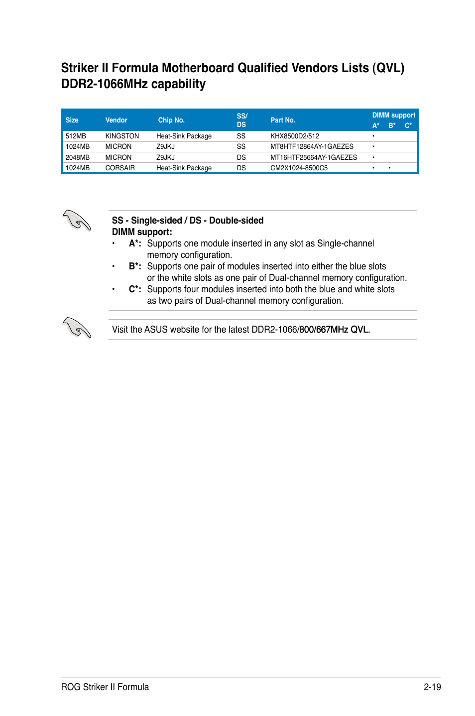 Asus Striker II Formula User Manual | Page 47 / 188