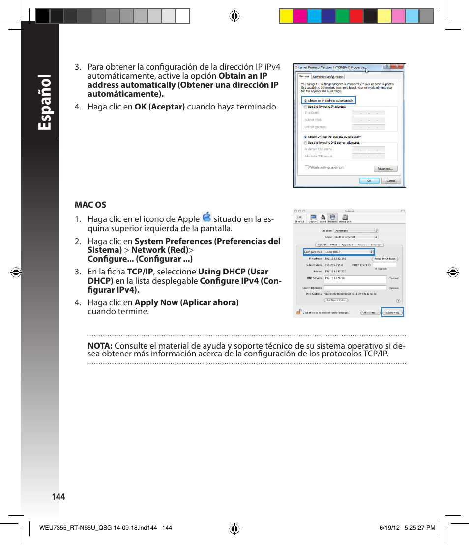 Español | Asus RT-N65U User Manual | Page 144 / 168