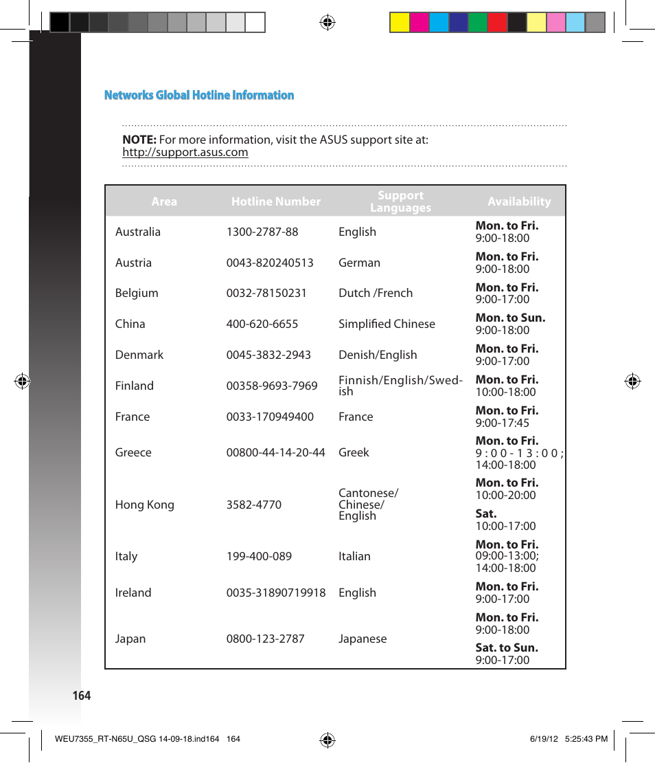 Asus RT-N65U User Manual | Page 164 / 168