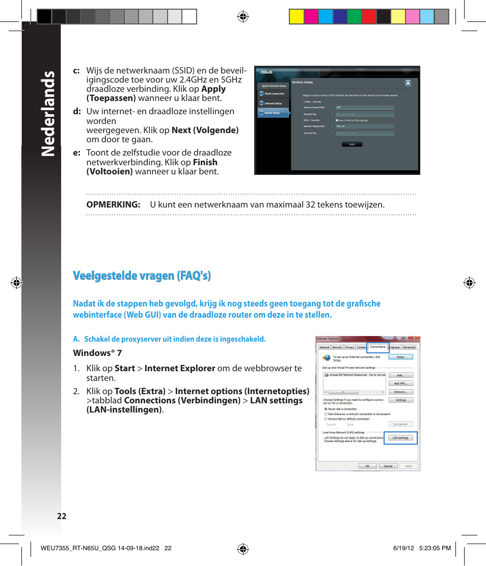 Neder lands, Veelgestelde vragen (faq's) | Asus RT-N65U User Manual | Page 22 / 168