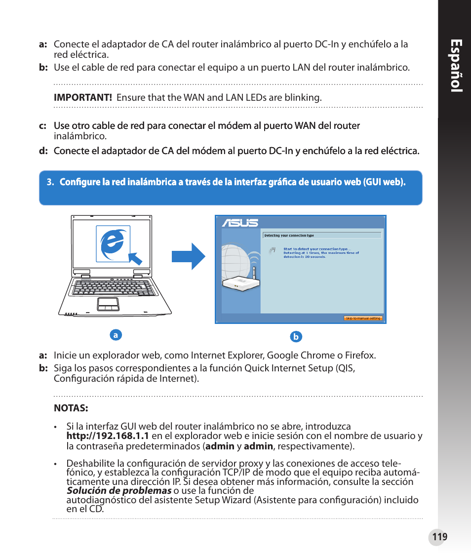 Español | Asus RT-N56U User Manual | Page 119 / 152