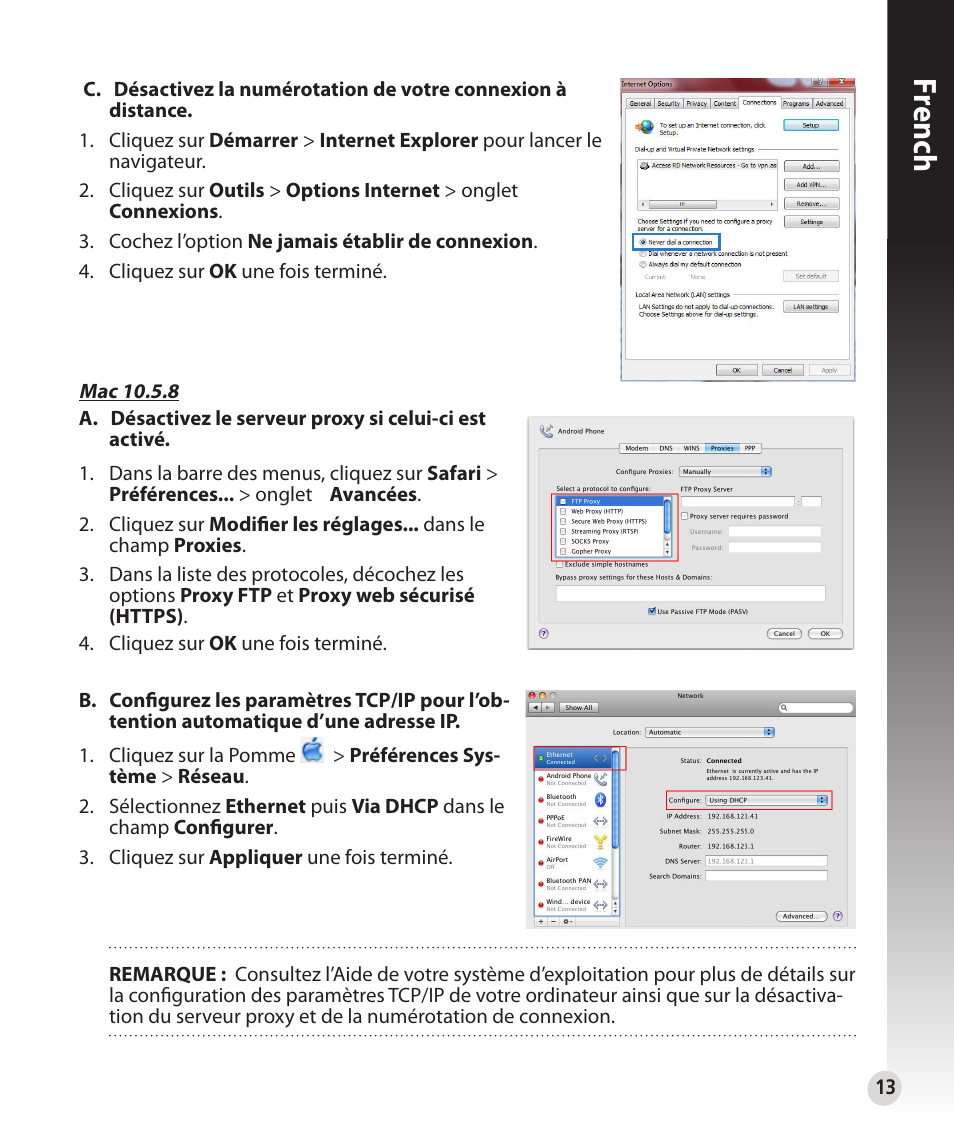 French | Asus RT-N56U User Manual | Page 13 / 152