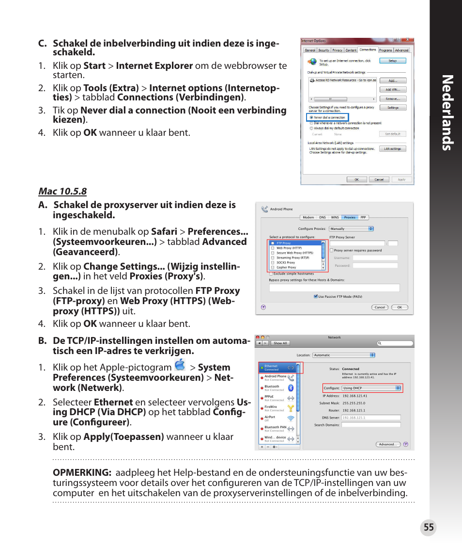 Neder lands | Asus RT-N56U User Manual | Page 55 / 152