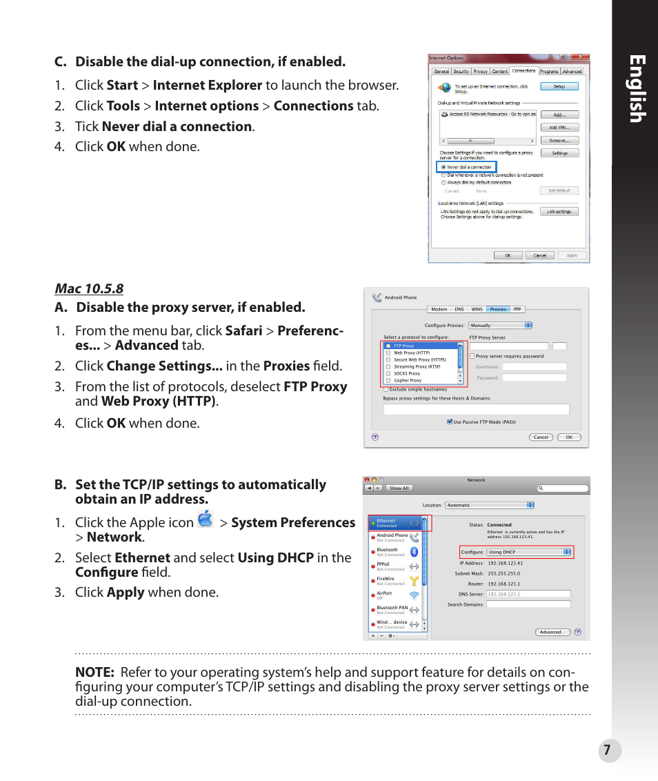 English | Asus RT-N56U User Manual | Page 7 / 152