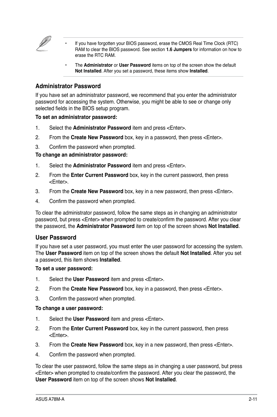 Asus A78M-A User Manual | Page 43 / 70