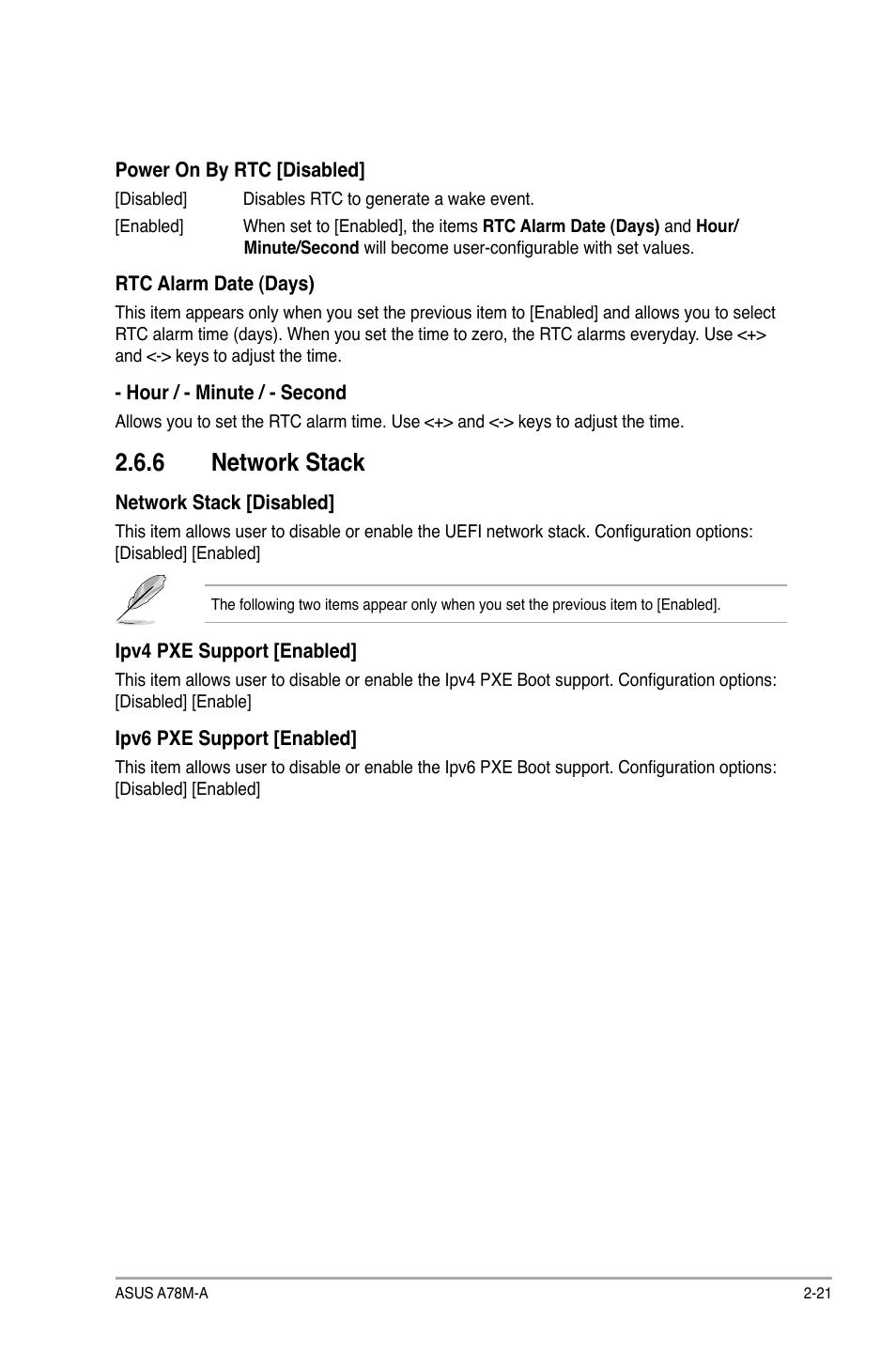 6 network stack | Asus A78M-A User Manual | Page 53 / 70