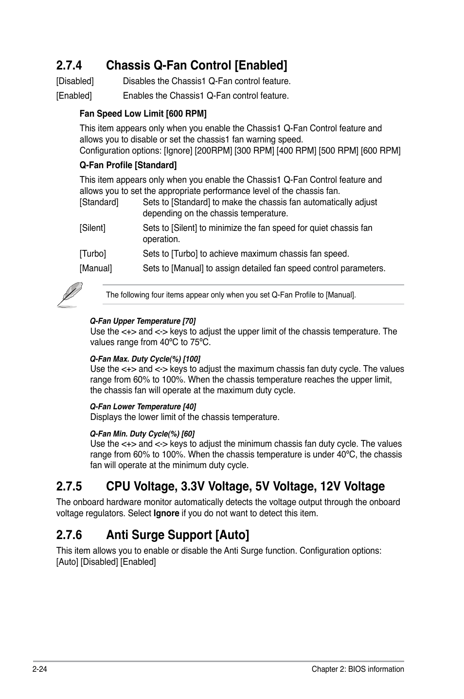 4 chassis q-fan control [enabled, 6 anti surge support [auto | Asus A78M-A User Manual | Page 56 / 70