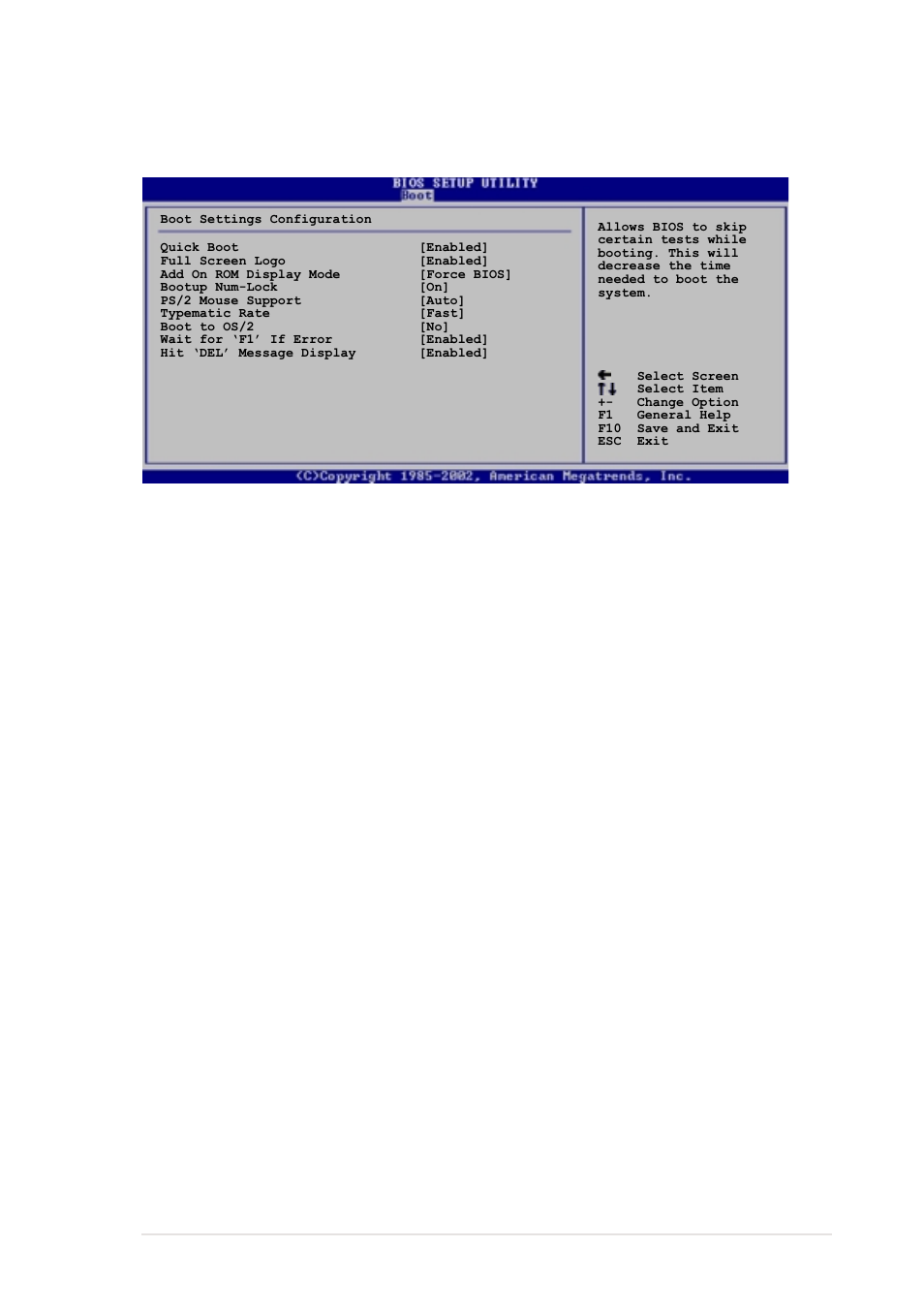 2 boot settings configuration | Asus P4G800-V User Manual | Page 59 / 68