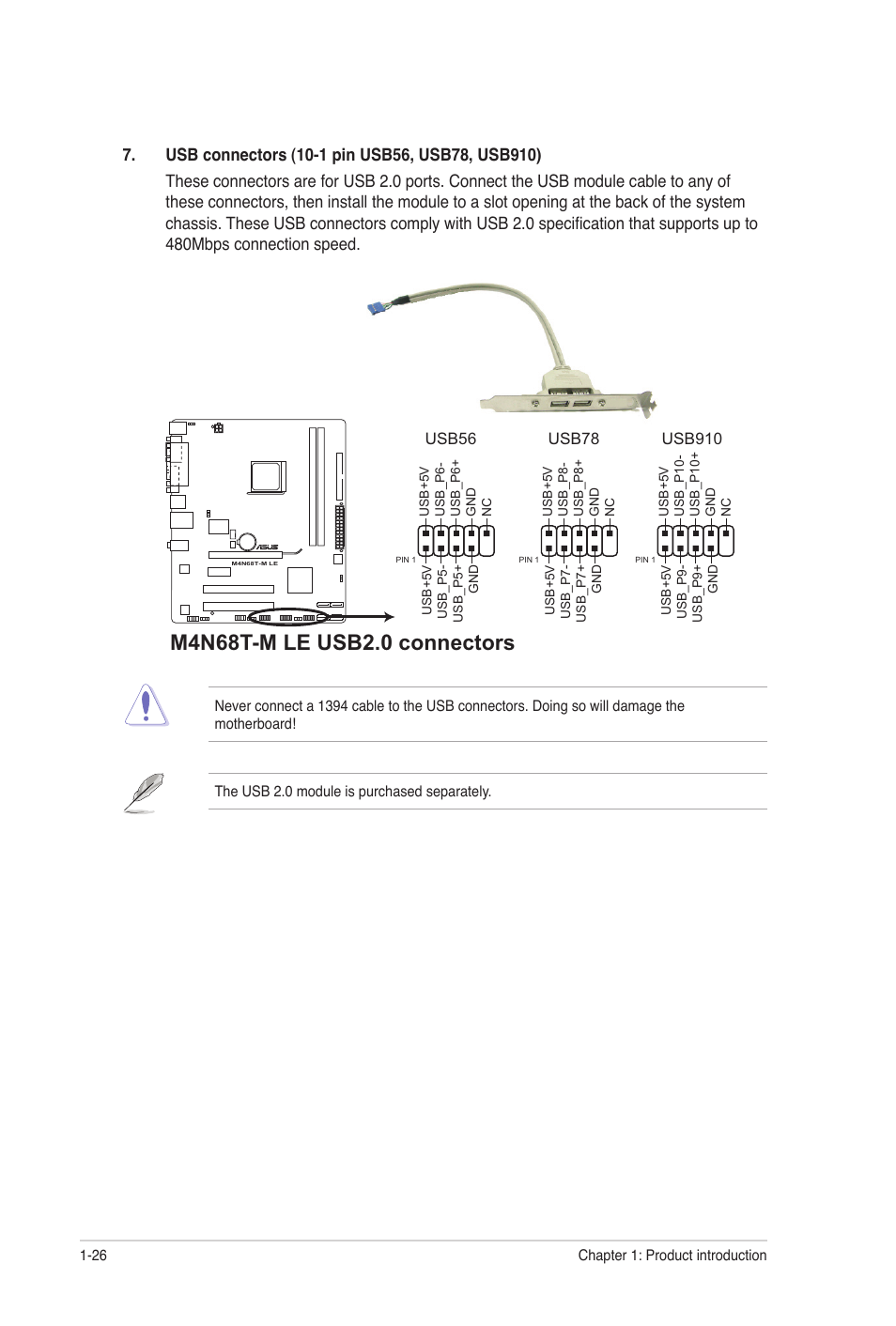 Asus M4N68T-M LE User Manual | Page 36 / 62