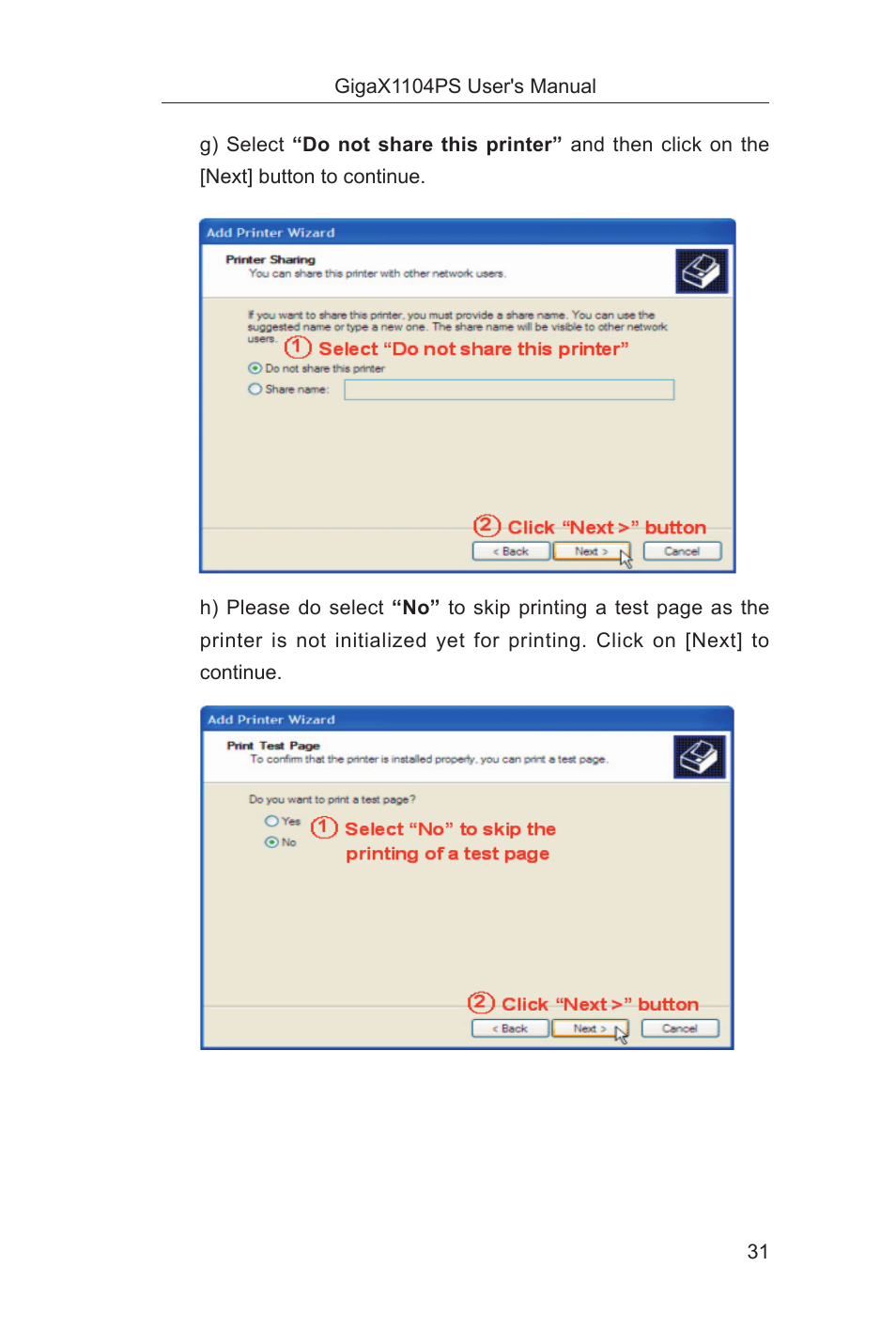Asus GigaX1104PS User Manual | Page 32 / 58