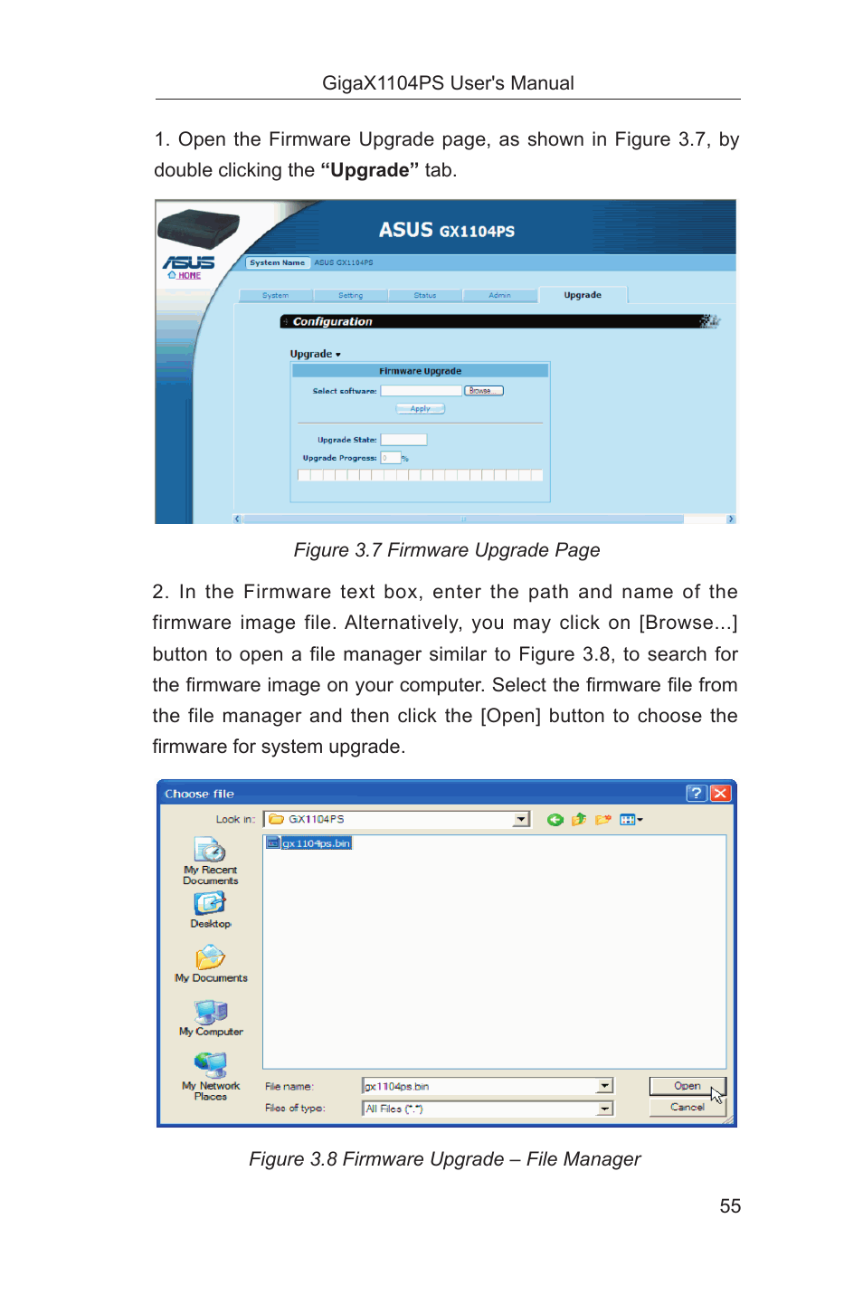 Asus GigaX1104PS User Manual | Page 56 / 58