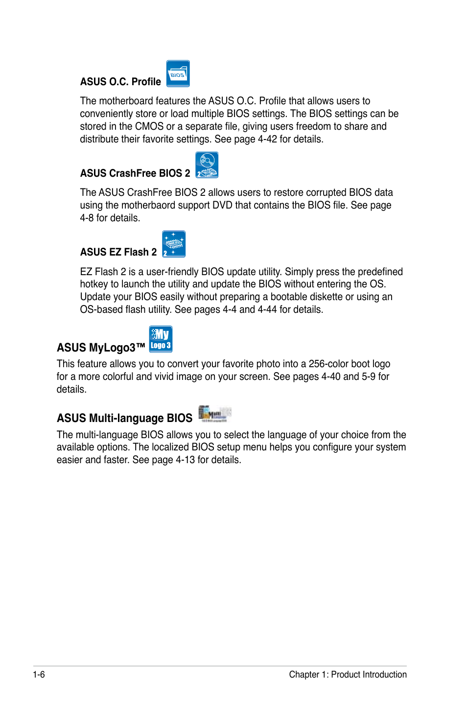 Asus P5N72-T Premium User Manual | Page 22 / 178