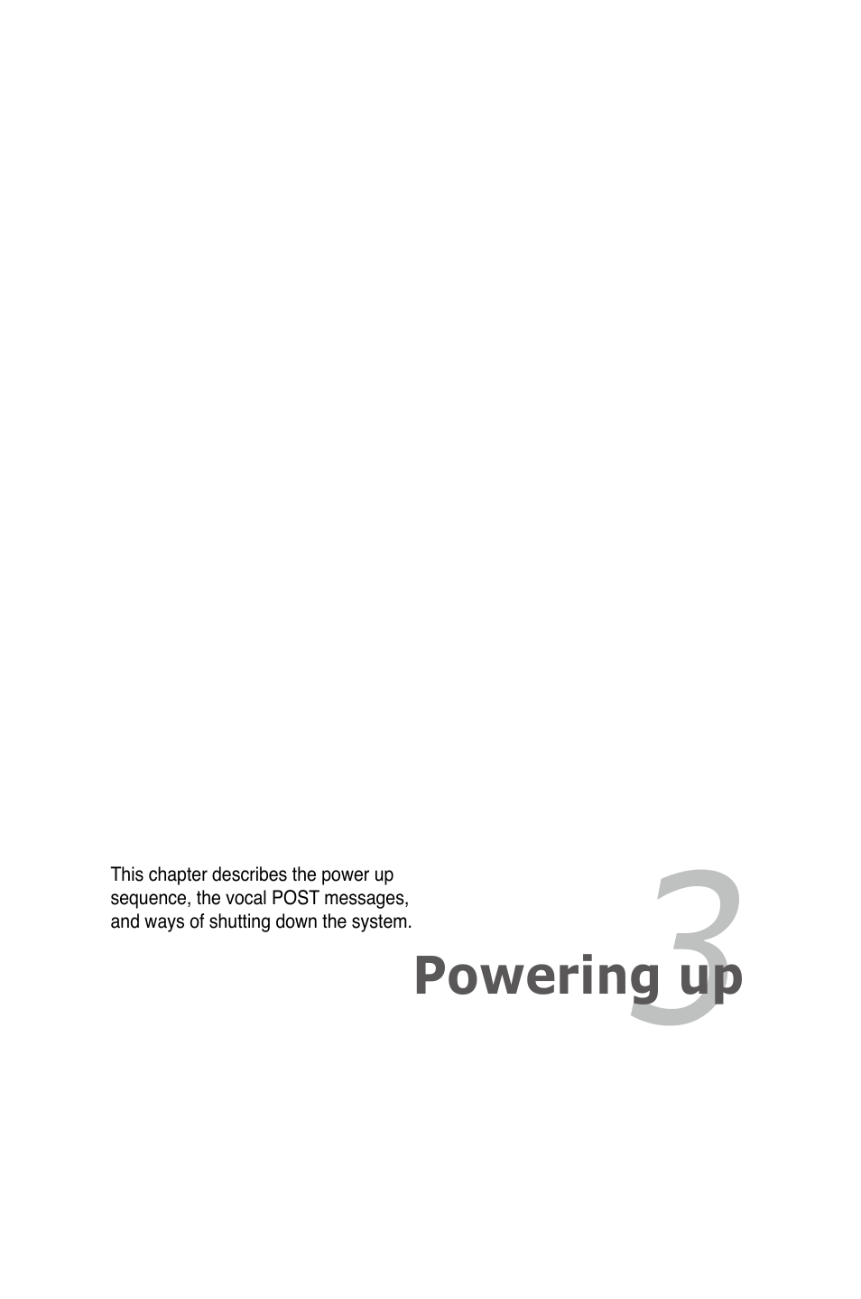 Chapter 3: powering up, Chapter 3, Powering up | Asus P5N72-T Premium User Manual | Page 65 / 178