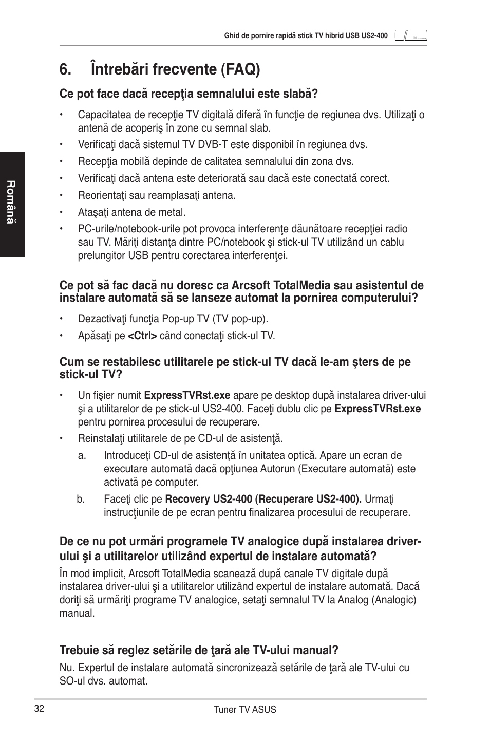 Întrebări frecvente (faq) | Asus My Cinema-US2-400 User Manual | Page 34 / 42