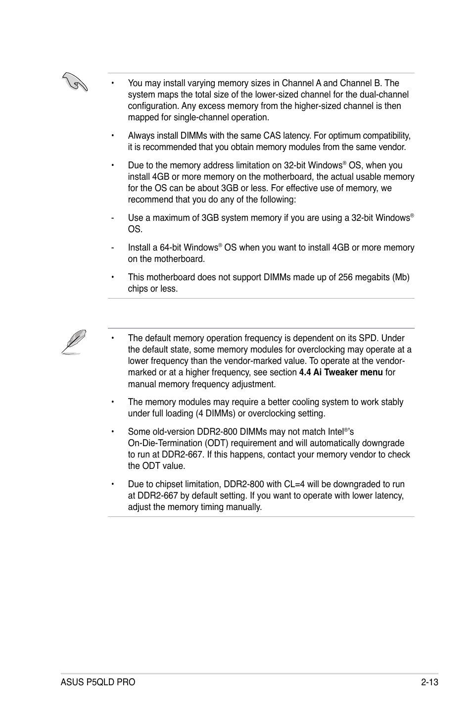 Asus P5QLD PRO User Manual | Page 35 / 148