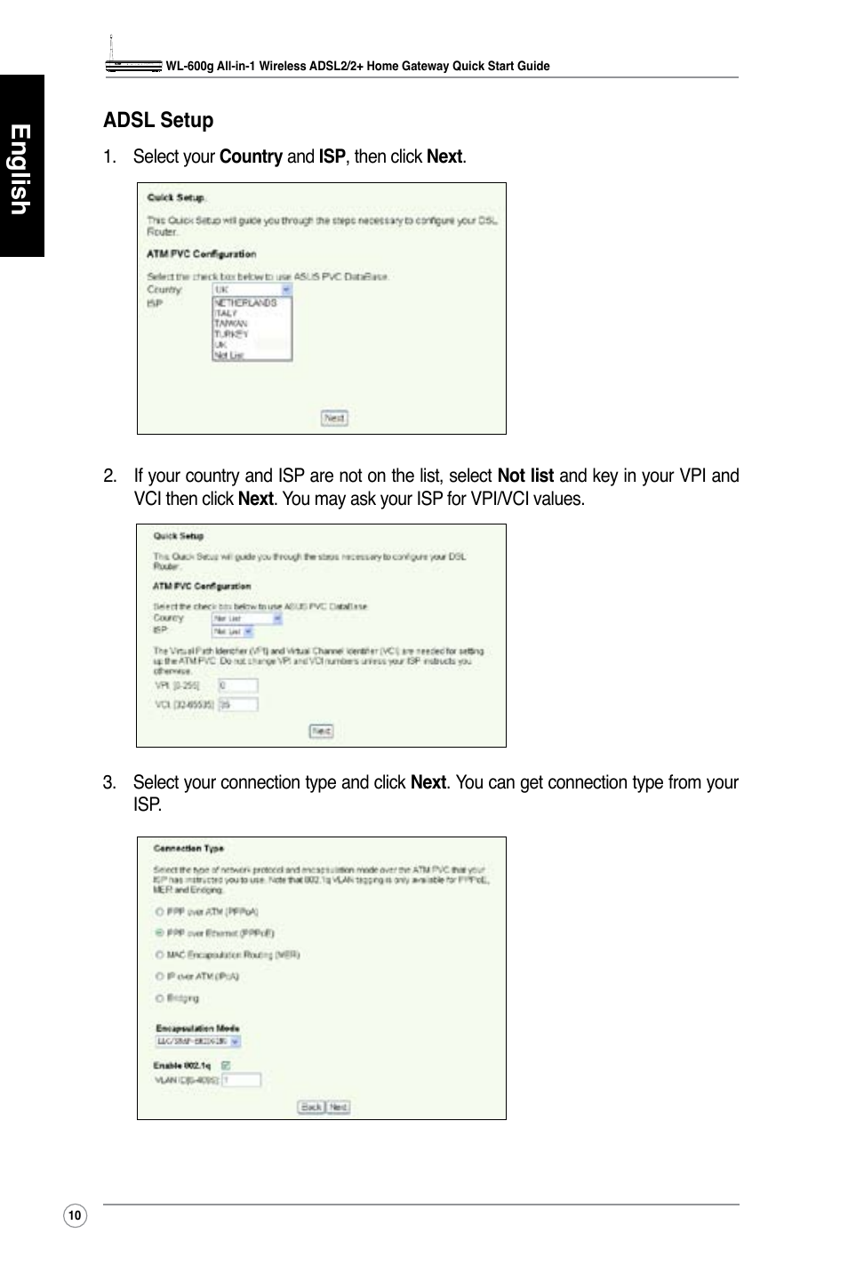 English | Asus WL-600g User Manual | Page 11 / 417